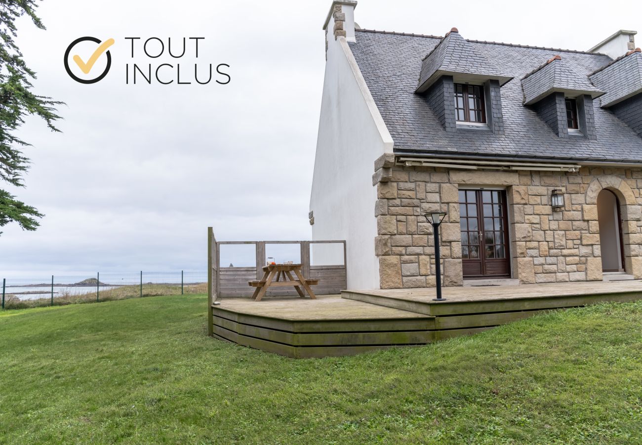 Maison à Ploudalmézeau - TY DUNES - Maison bretonne magnifique vue mer