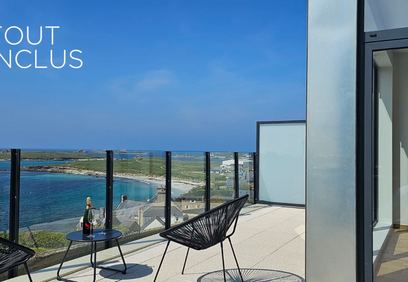Appartement à Porspoder - OCEAN VIEW - Luxueux T3 avec magnifique vue mer