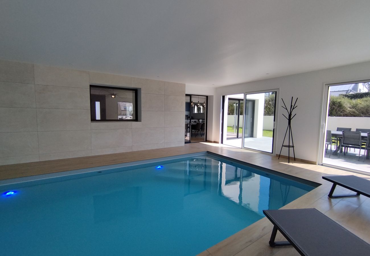 Maison à Ploudalmézeau - TY GLAZIK - Maison neuve avec piscine intérieure