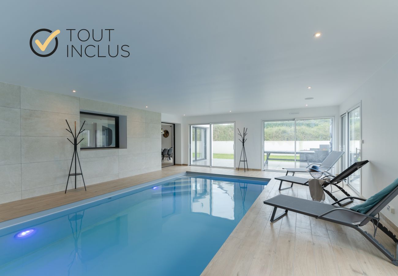 Maison à Ploudalmézeau - TY GLAZIK - Maison neuve avec piscine intérieure