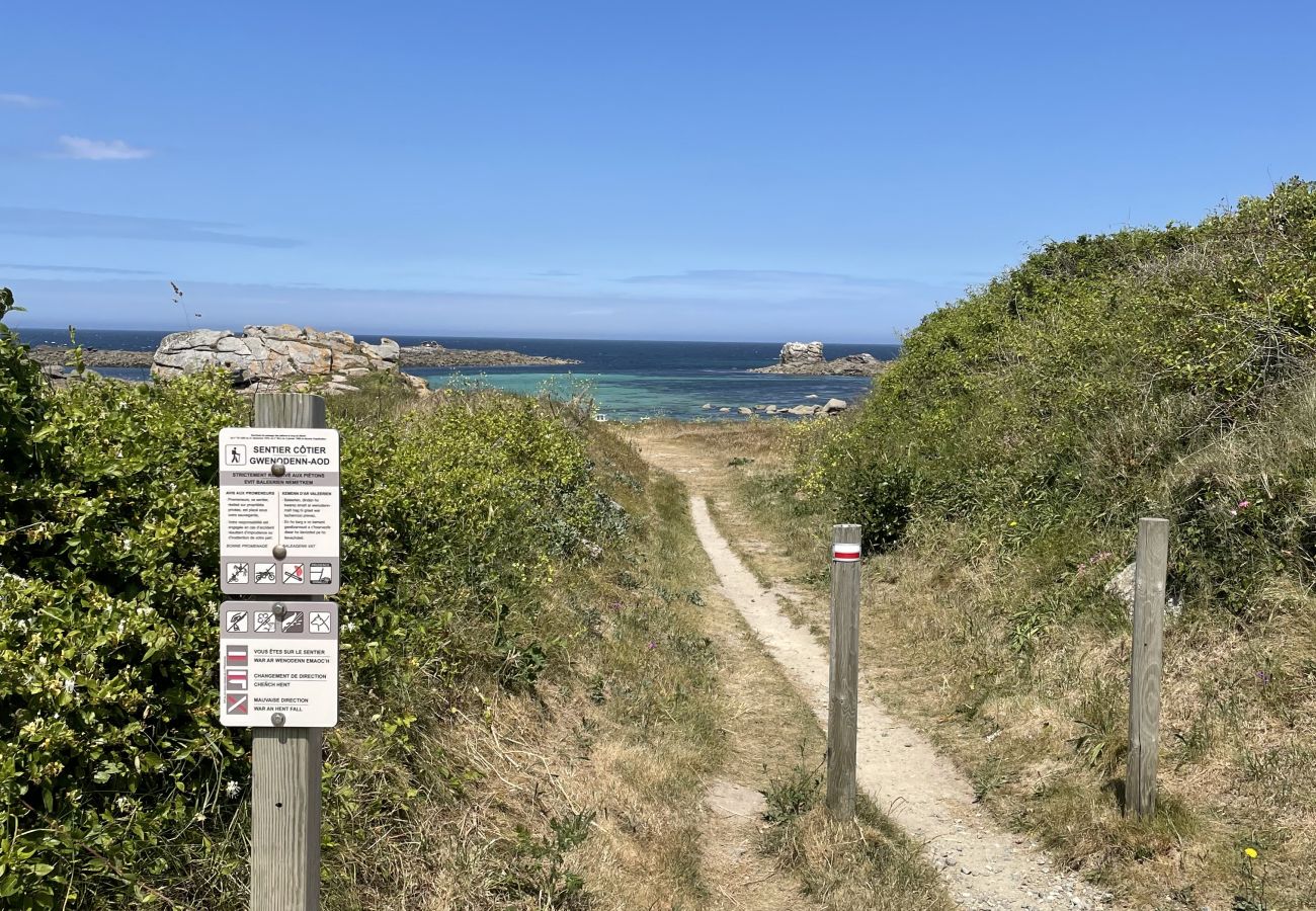 Maison à Ploudalmézeau - AN TEVENN - Vue splendide / accès direct à la mer